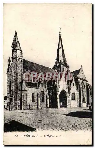 Guerande Cartes postales L&#39eglise