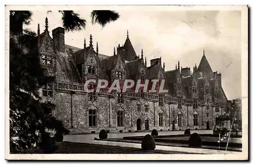 Josselin Ansichtskarte AK Facade interieure du chateau donnant sur alc our d&#39honneur