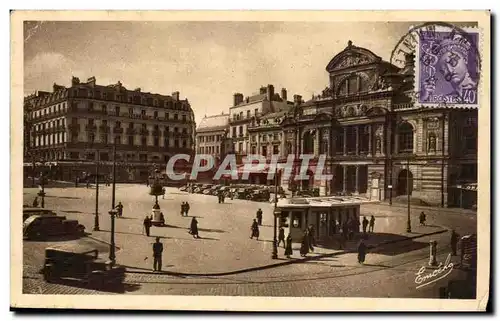 Angers Cartes postales Place du ralliement Le theatre