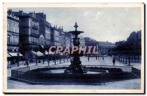 Bordeaux Cartes postales Les allees de Tourny