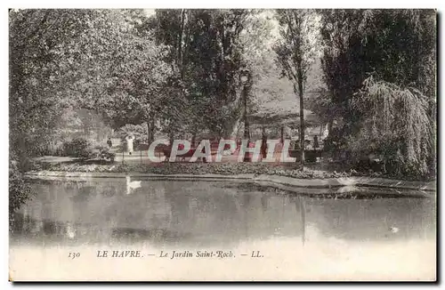 Le Havre Cartes postales Le jardin Saint Roch