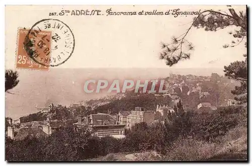 Sainte Adresse Cartes postales Panorama et vallon d&#39Ignauval