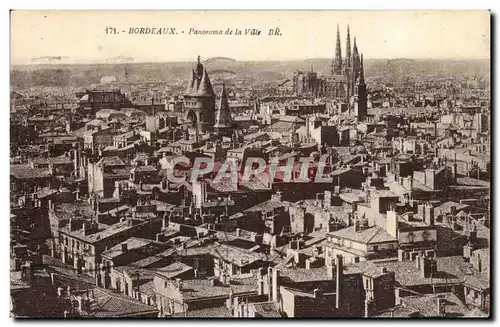 Bordeaux Cartes postales Panorama de la ville