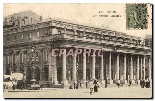 Bordeaux Cartes postales Le grand theatre