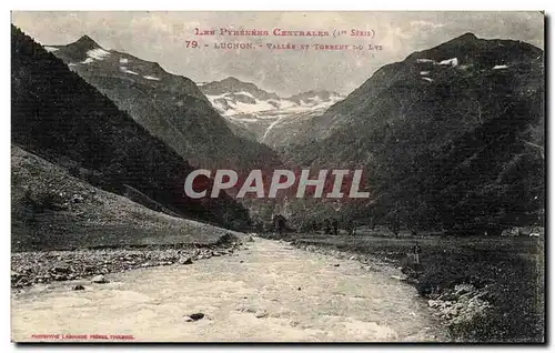 Luchon Cartes postales Vallee et torrent du Lys