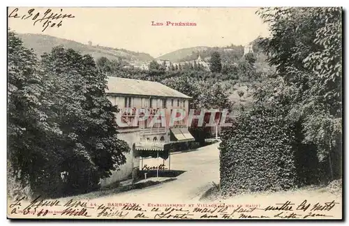 Barbazan Cartes postales Etablissement et village (dans le haut)