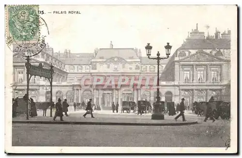 Paris Moderne Karte Palais Royal