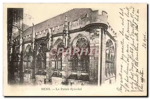 Sens Cartes postales Le palais synodal