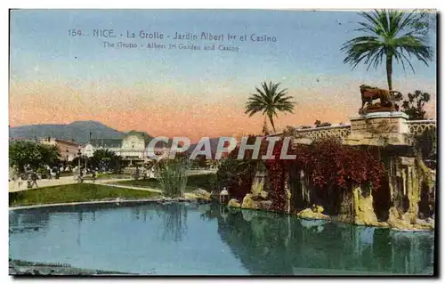 Nice Cartes postales Jardin Albert 1er et casino