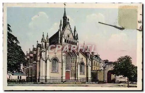 Thouars Cartes postales La sainte chapelle du chateau elevee par Gabrielle de Bourbon epouse de Louis II de la T