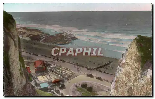 Dieppe Cartes postales Le bas Fort Blanc