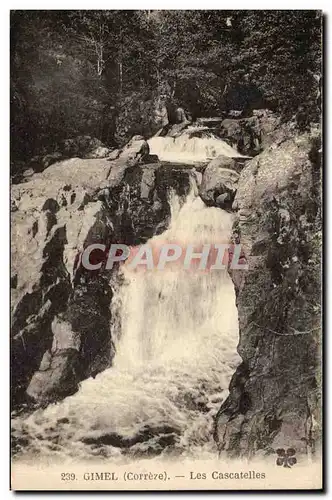Gimel Cartes postales Les Cascatelles