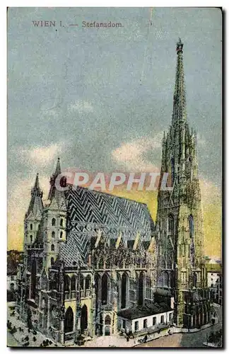 Autriche Wien Cartes postales Vienne Stefansdom