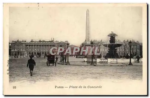 Paris Cartes postales Place de la Concorde