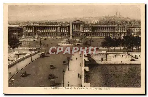 Paris Cartes postales Place de la Concorde