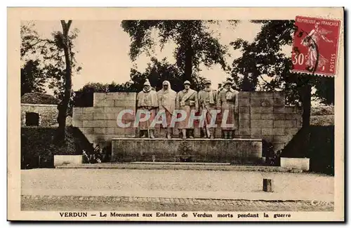 Verdun Ansichtskarte AK Le monument aux enfants de Verdun morts pendant la guerre