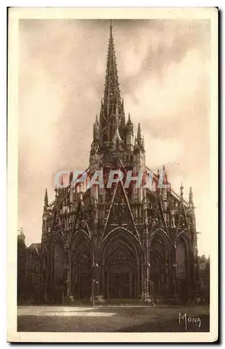 Rouen Cartes postales Eglise St maclou style flamboyant