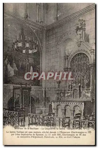Argenteuil Cartes postales Interieur de la basilique Chapelle de la sainte tunique
