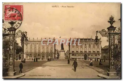 Nancy Cartes postales Place Stanislas