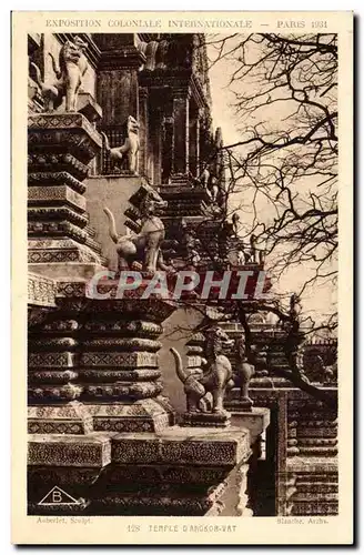 Exposition coloniale internationale Paris 1931 Temple d&#39Angkor VAt