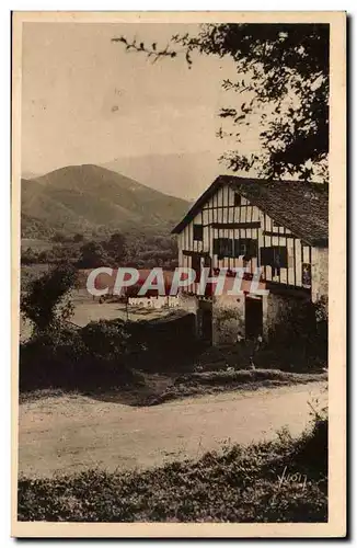 Le pays basque Ansichtskarte AK Type de ferme basque