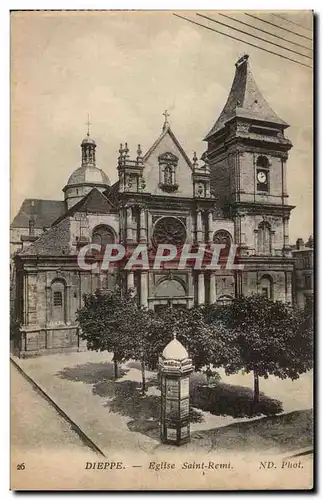 Dieppe Ansichtskarte AK Eglise Saint Remi