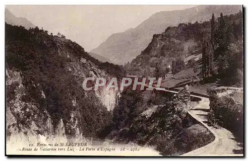 Environs de Saint Sauveur Cartes postales La porte d&#39Espagne (spain espana)