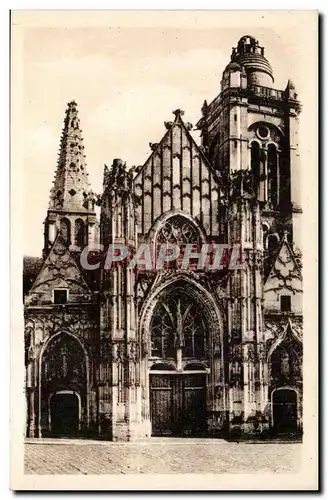 Senlis Ansichtskarte AK Ancienne eglise Saint Pierre (marche couvert)