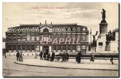 Lille Cartes postales L'universite