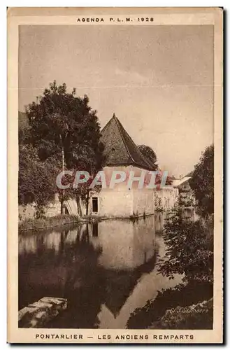 Pontarlier Cartes postales Les anciens remparts