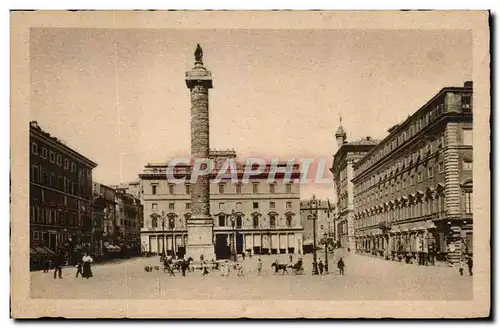 Italie Italie Roma Ansichtskarte AK Plazza Colonna