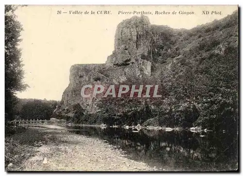 Vallee de la Cure Cartes postales Pierre Perthuis Roches de Gingon