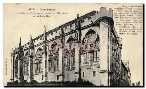 Sens Cartes postales Palais Synodal