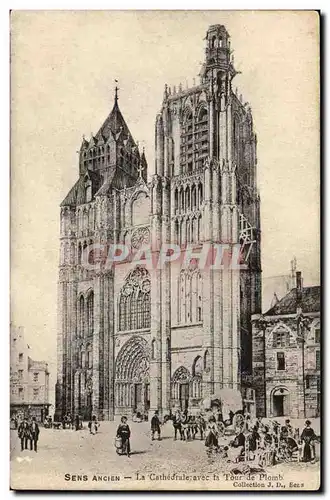 Sens Cartes postales La cathedrale avec la tour de plomb