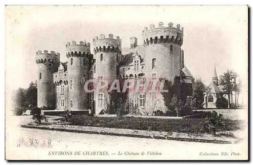 Environs de Chartres Ansichtskarte AK Le chateau de Villebon