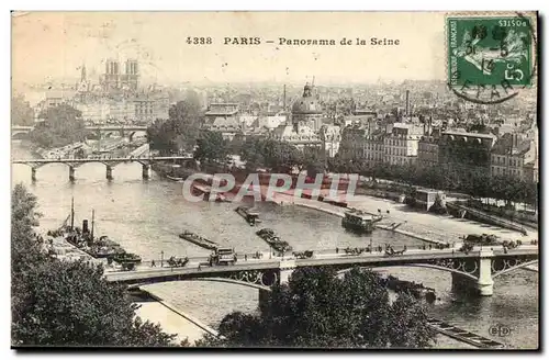 Paris Cartes postales Panorama de la Seine