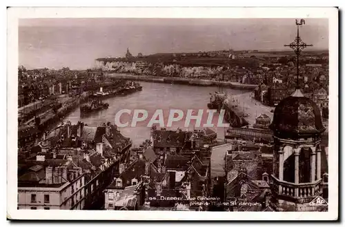 Dieppe Cartes postales Vue generale prise de l&#39eglise St Jacques