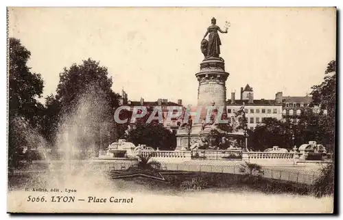 Lyon Cartes postales Place Carnot