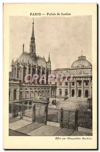 Cartes postales Paris Palais de justice