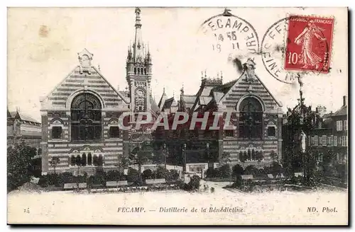 Cartes postales Fecamp Distillerie de la Benedictine