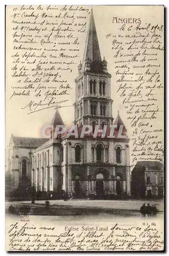 Ansichtskarte AK Angers Eglise Saint laud