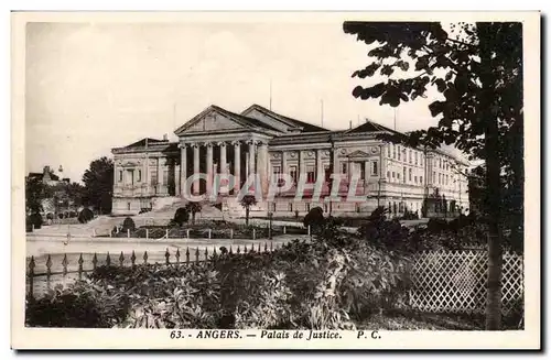 Cartes postales Angers Palais de justice