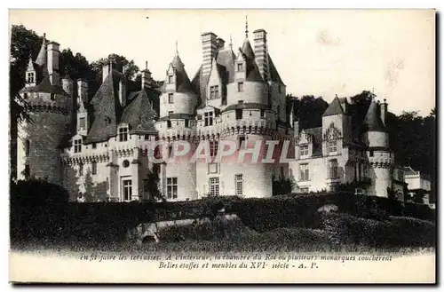 Cartes postales Rigny Usse le chateau