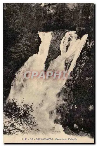 Eaux Bonnes Ansichtskarte AK Cascade du Valentin