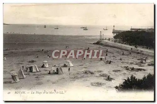 Royan Cartes postales La plage et la mer