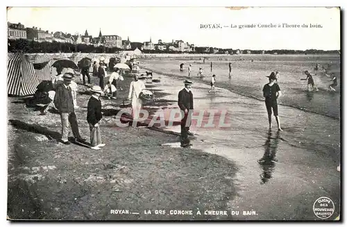 Royan Cartes postales La grande conche a l&#39heure du bain