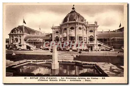 Royan Ansichtskarte AK Les nouveaux jardins du casino (creation Bonnin Freres Architecte Pays)