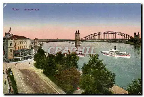 Allemagne Bonn Ansichtskarte AK Rheinbrucke