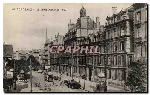 Bordeaux Cartes postales Le lycee national