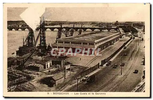 Bordeaux Cartes postales Les quais et la GAronne